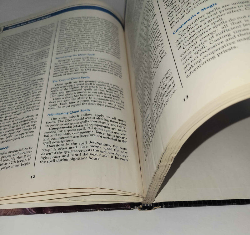 AD&D 2nd Edition: Tome of Magic (Poor/Damaged)