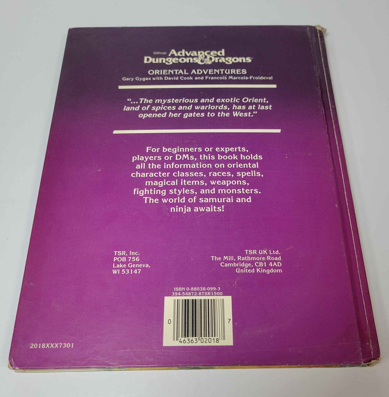 AD&D Oriental Adventures (Used: Fair)