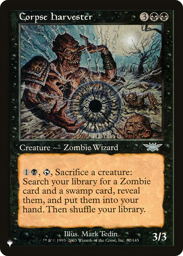 Corpse Harvester (62/145) [The List Reprints]