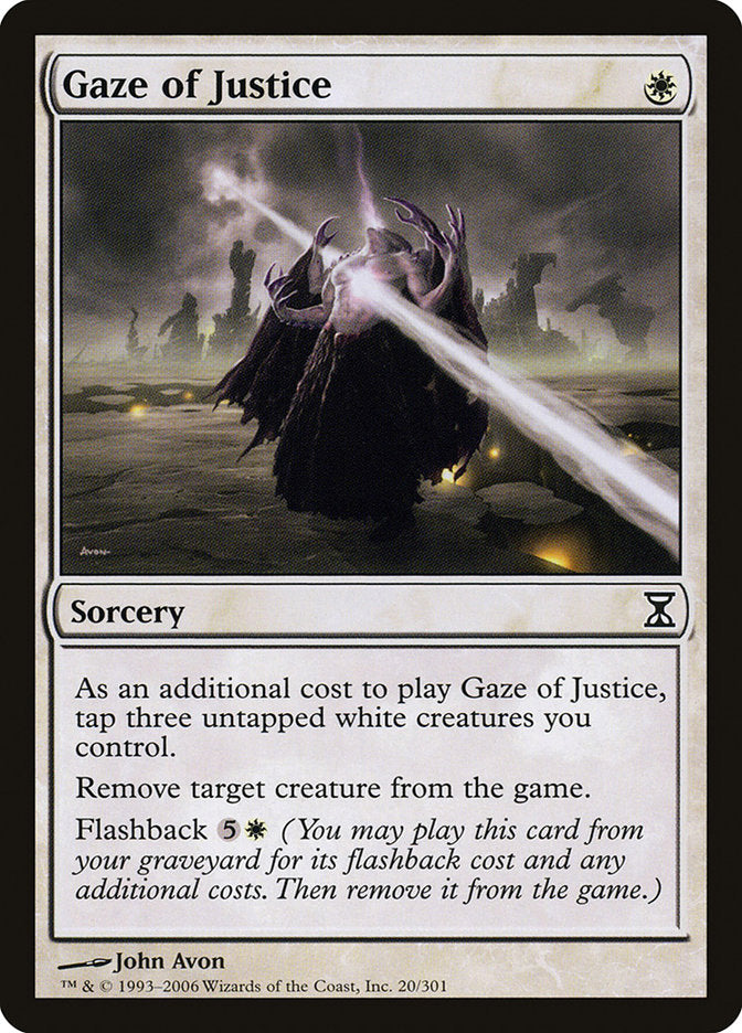 Gaze of Justice (20) [Time Spiral]