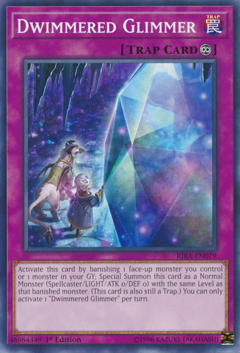 Dwimmered Glimmer [RIRA-EN079] Common — Darkhold Games