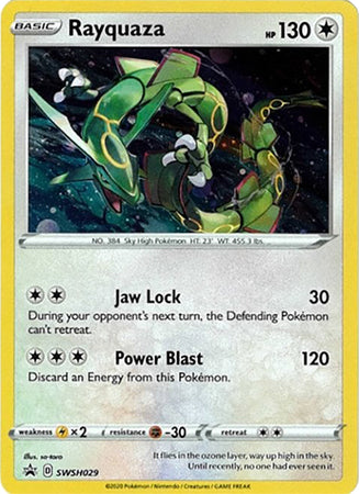 Rayquaza - SWSH029 (SWSH029) [SWSH: Sword & Shield Promo Cards]