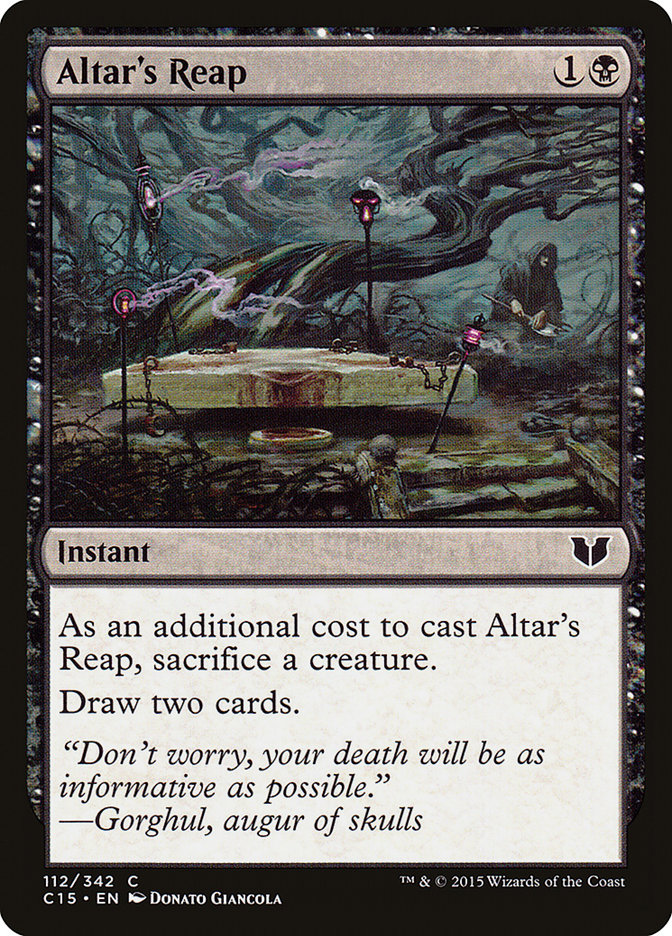 Altar's Reap (112) [Commander 2015]
