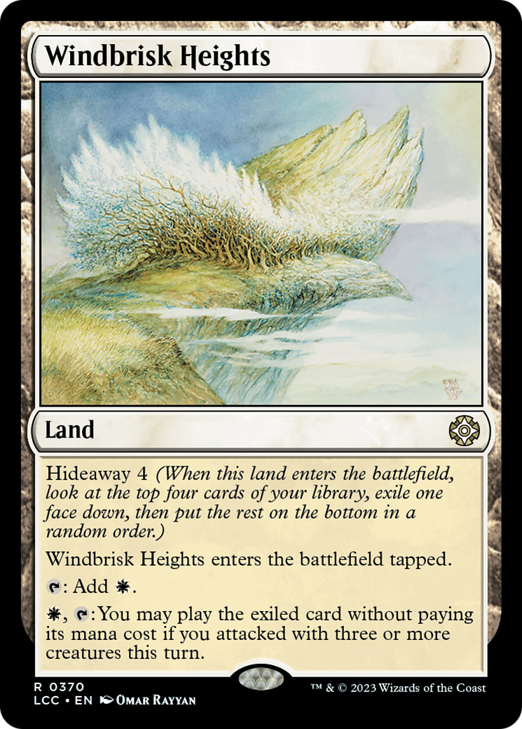 Windbrisk Heights (370) [Commander: The Lost Caverns of Ixalan]