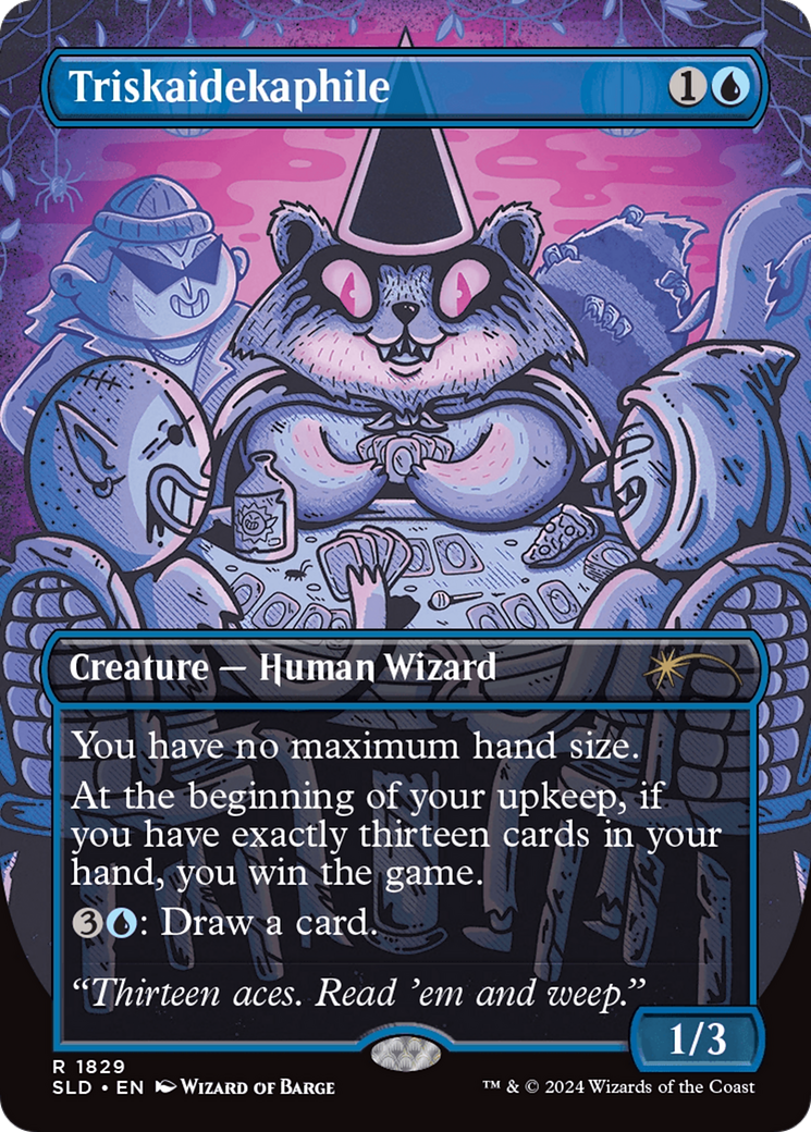 Triskaidekaphile (Rainbow Foil) (1829) [Secret Lair Drop Series]