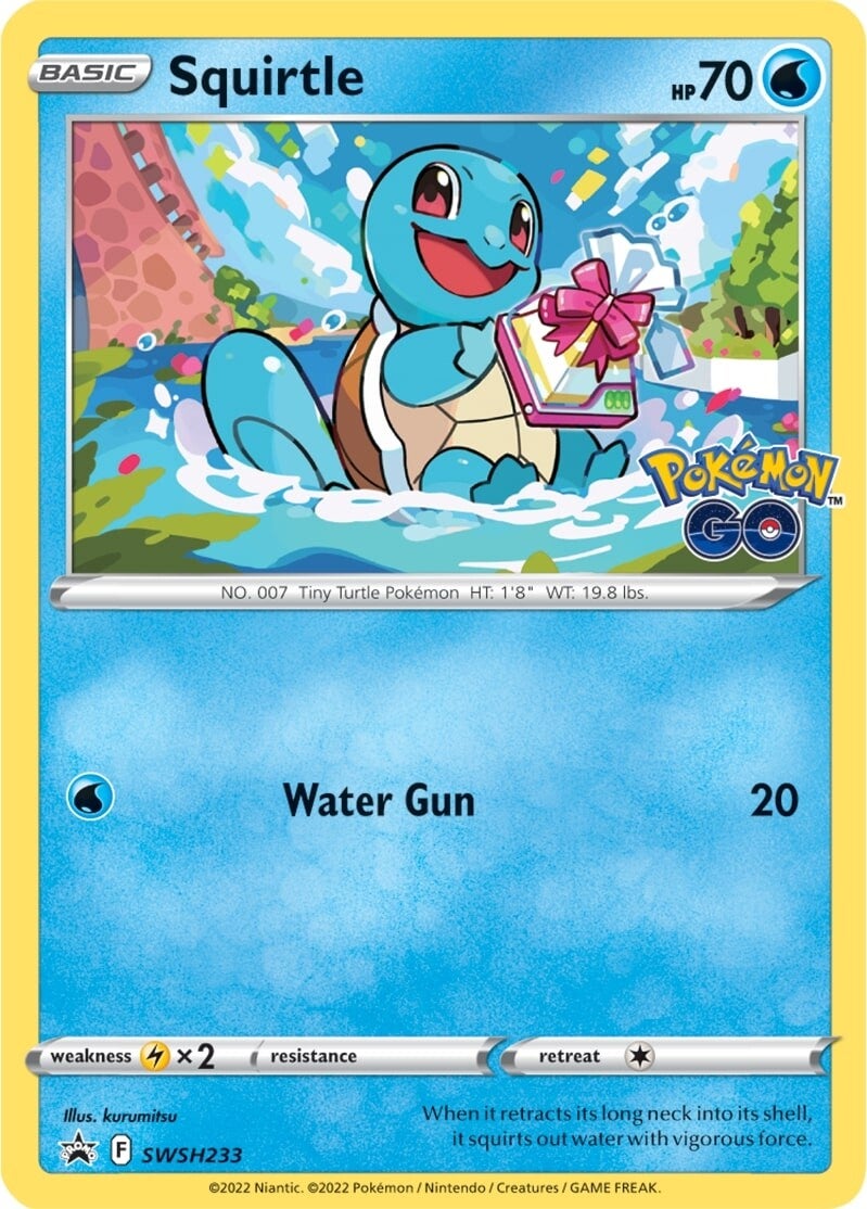Squirtle - SWSH233 (SWSH233) [SWSH: Sword & Shield Promo Cards]