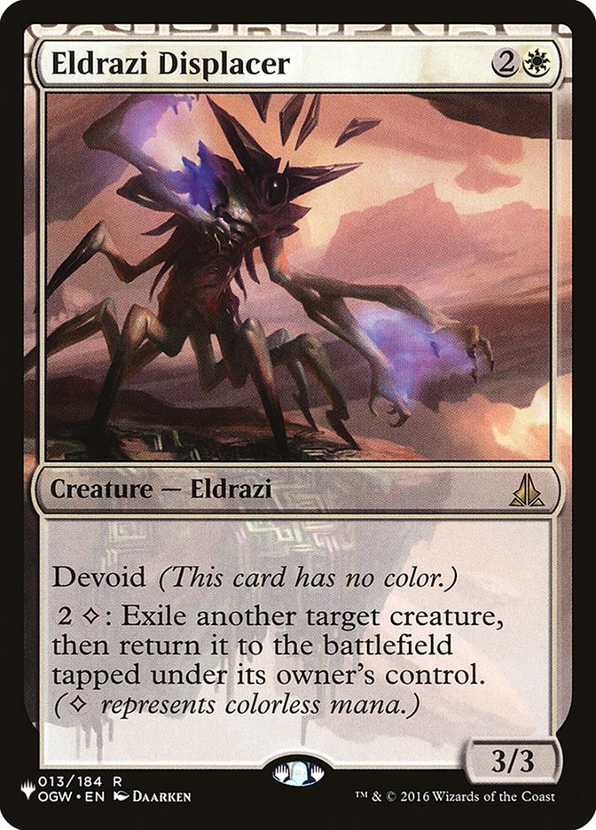 Eldrazi Displacer (013/184) [The List Reprints]