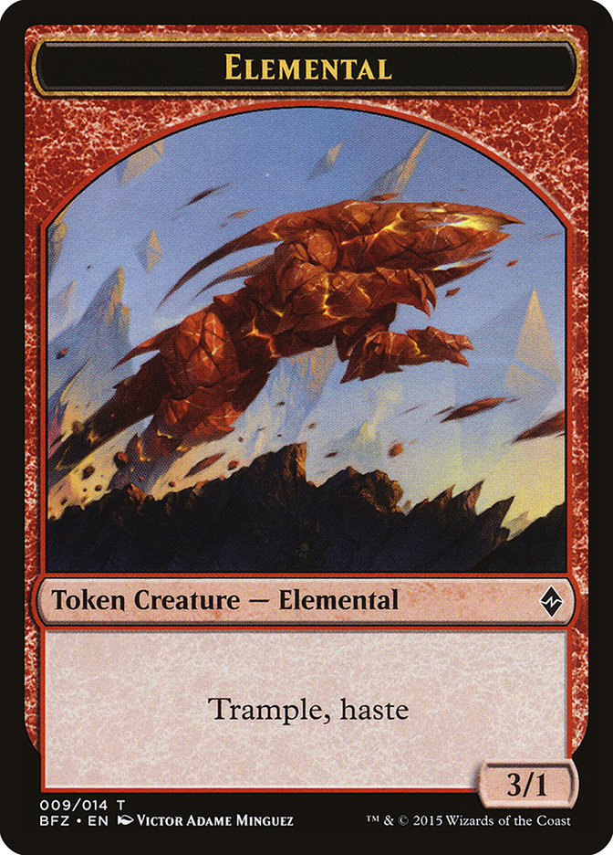 Elemental Token (009) (9) [Battle for Zendikar]