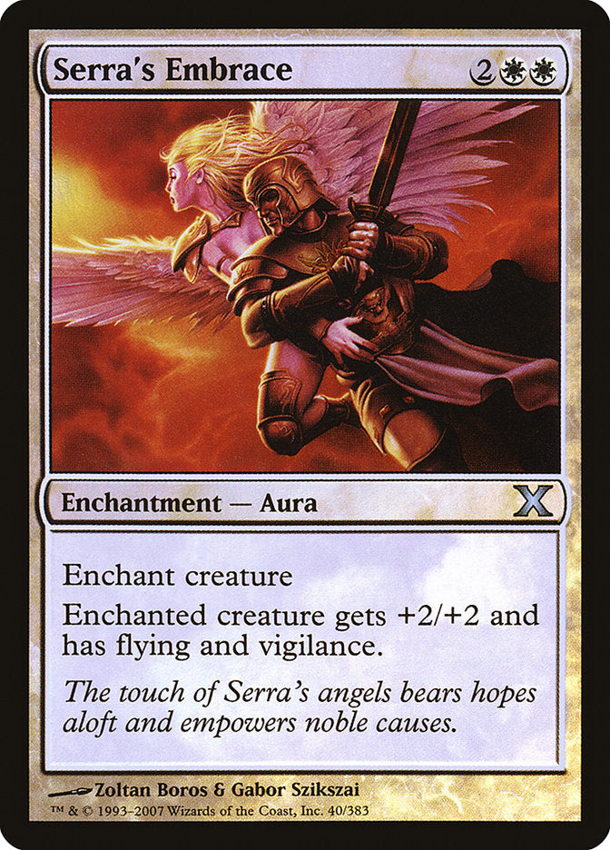Serra's Embrace (40) [10th Edition]