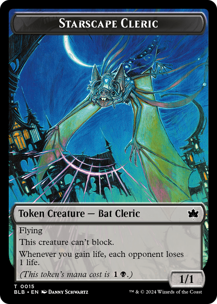 Starscape Cleric Token (15) [Bloomburrow]