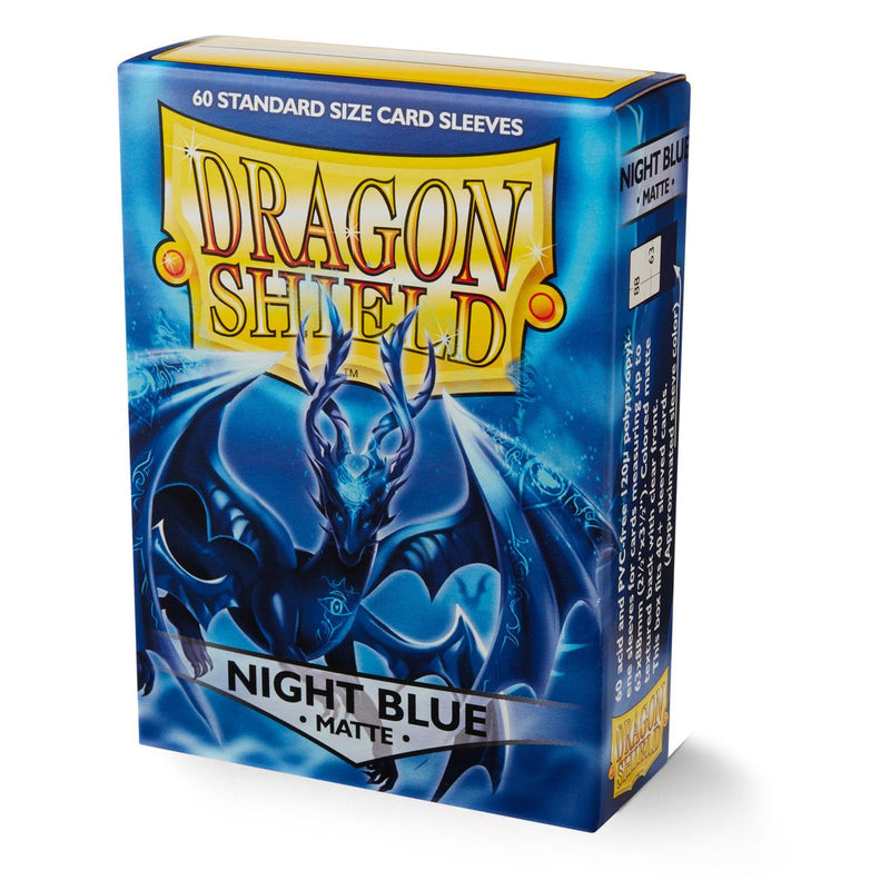 Dragon Shield: Standard 60ct Sleeves - Night Blue (Matte)