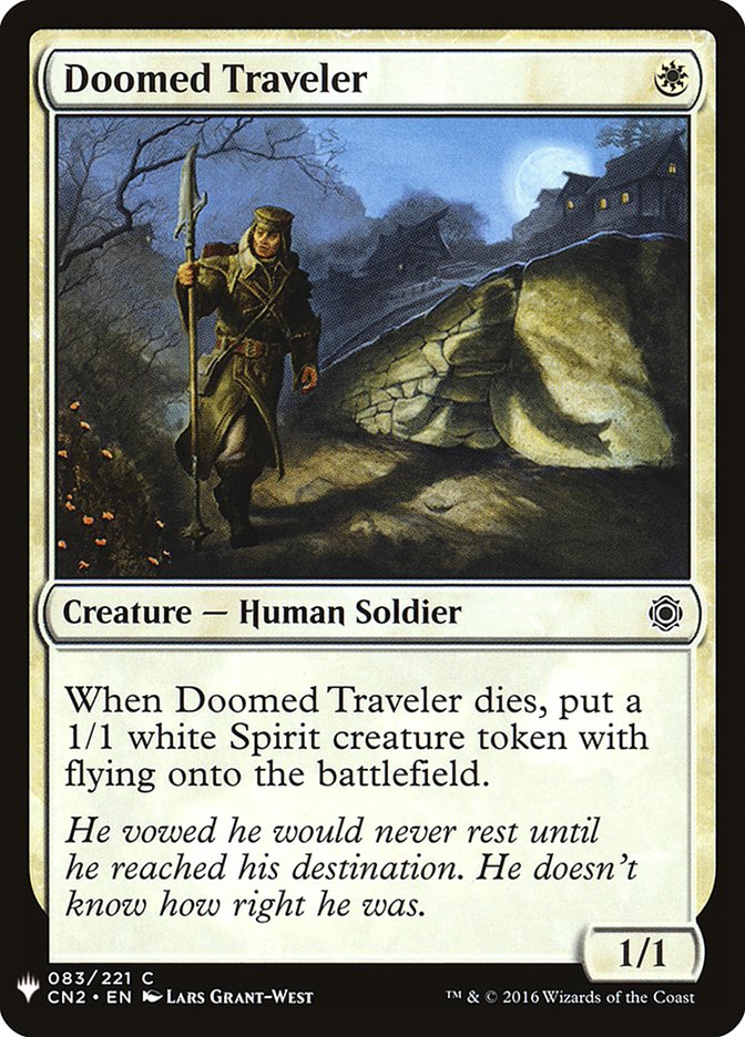 Doomed Traveler (CN2) (83) [The List Reprints]