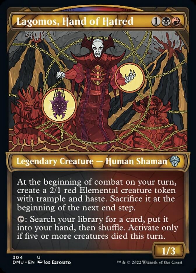 Lagomos, Hand of Hatred (Showcase) (304) [Dominaria United]