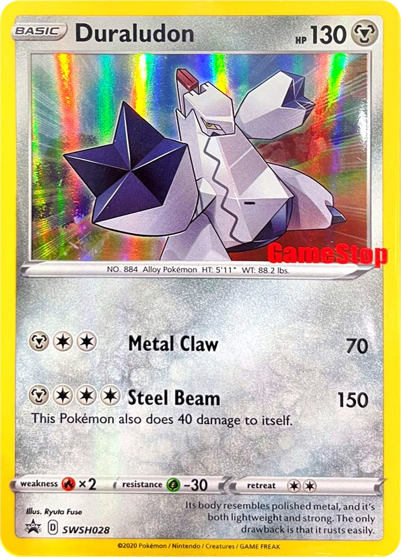 Duraludon - SWSH028 (Gamestop Exclusive) (SWSH028) [Miscellaneous Cards & Products]