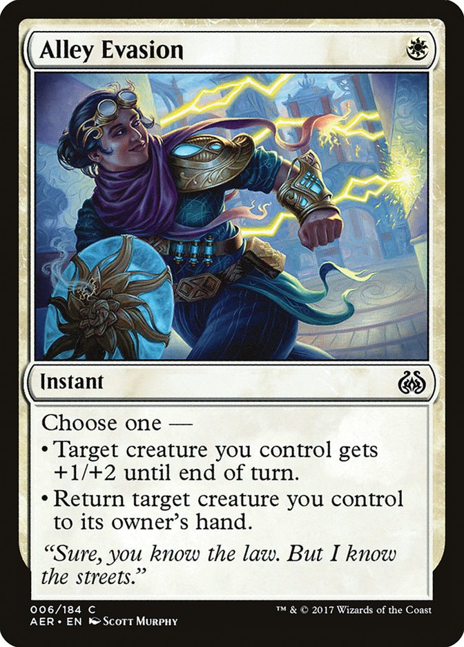 Alley Evasion (6) [Aether Revolt]
