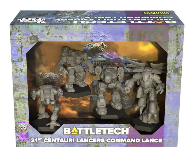 BattleTech: 21st Centauri Lancers Command Lance Force Pack
