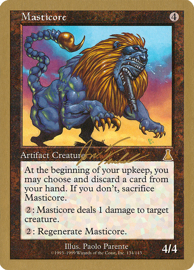 Masticore - 2000 Jon Finkel (UDS) [World Championship Decks]