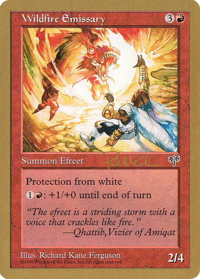 Wildfire Emissary - 1997 Paul McCabe (MIR) [World Championship Decks]