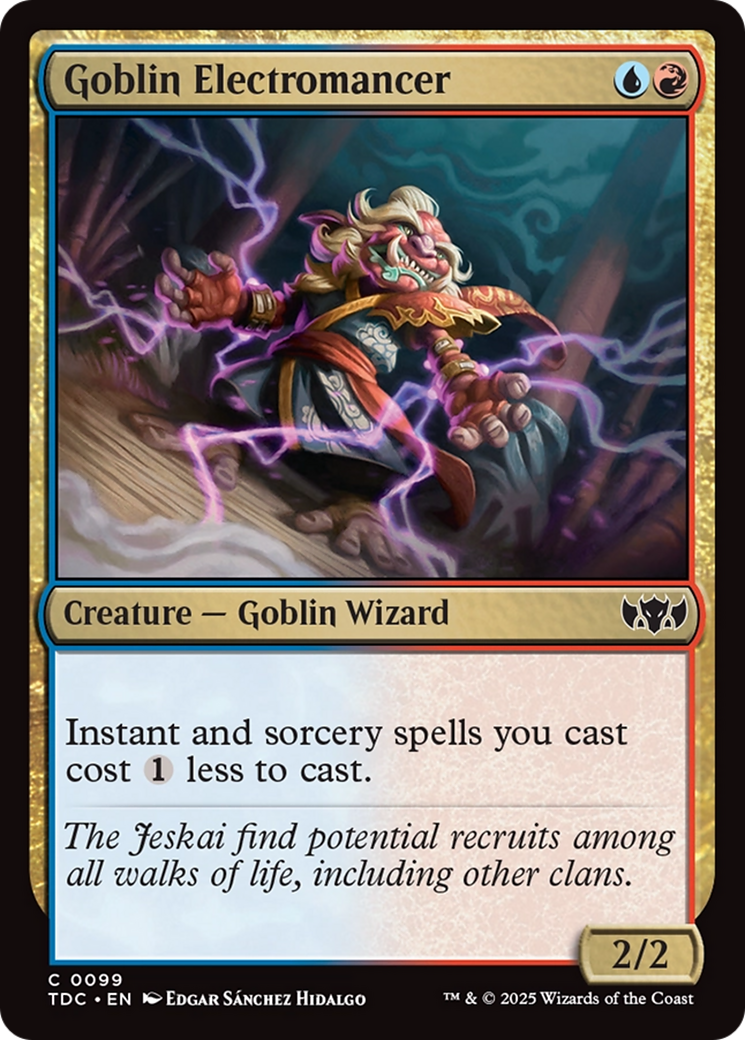 Goblin Electromancer (99) [Commander: Tarkir: Dragonstorm]