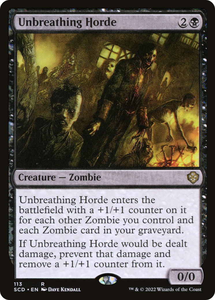 Unbreathing Horde (113) [Starter Commander Decks]