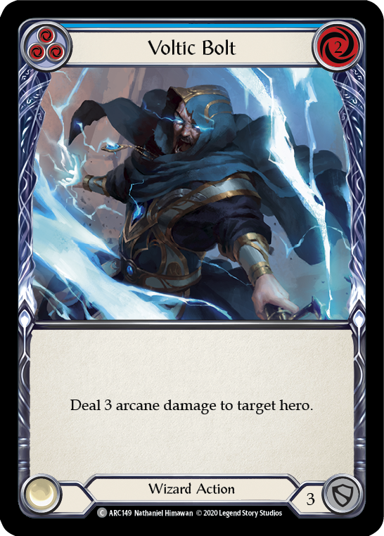 Voltic Bolt (Blue) (ARC149) [Arcane Rising]