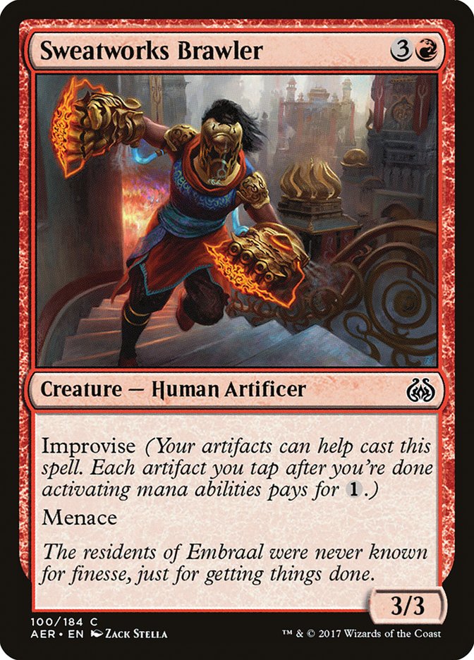 Sweatworks Brawler (100) [Aether Revolt]