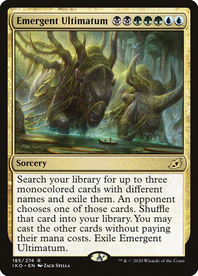 Emergent Ultimatum (185) [Ikoria: Lair of Behemoths]