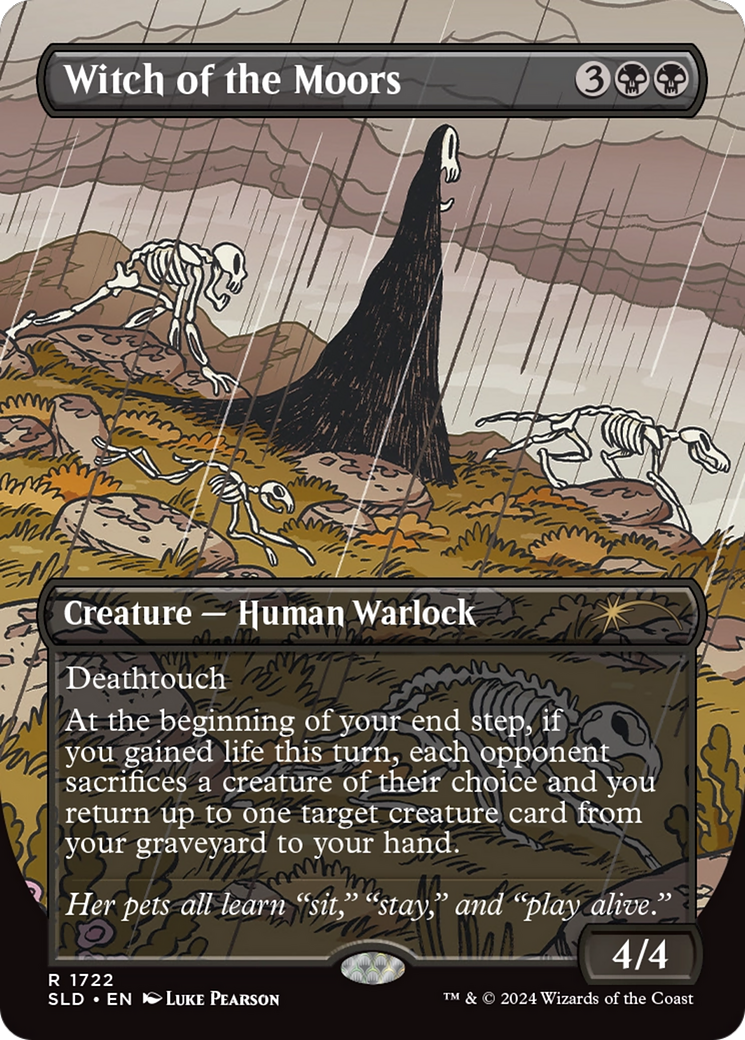 Witch of the Moors (Rainbow Foil) (1722) [Secret Lair Drop Series]