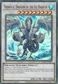 Trishula, Dragon of the Ice Barrier (SDFC-EN045) [Structure Deck: Freezing Chains]