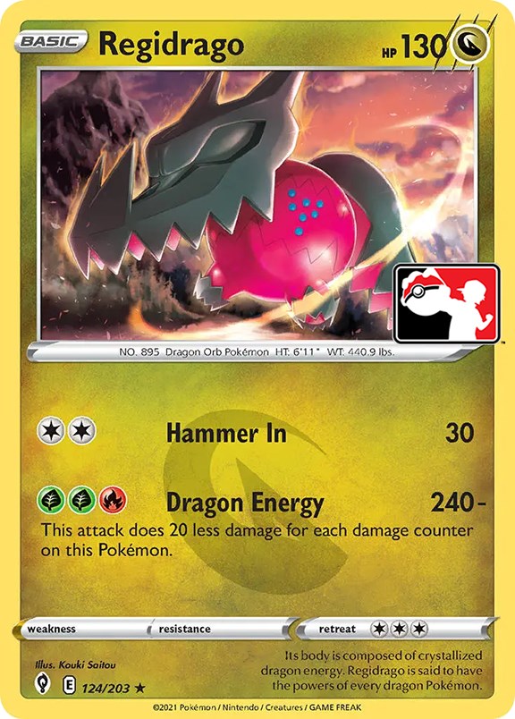 Regidrago (124/203) [Prize Pack Series Cards]