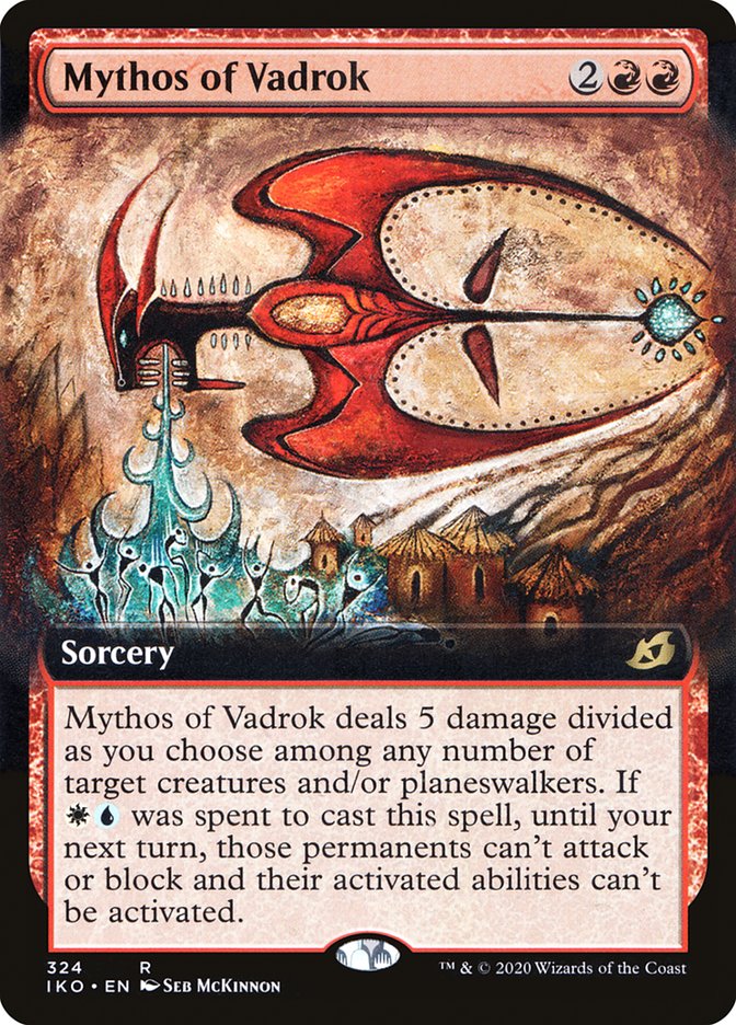 Mythos of Vadrok (Extended Art) (324) [Ikoria: Lair of Behemoths]