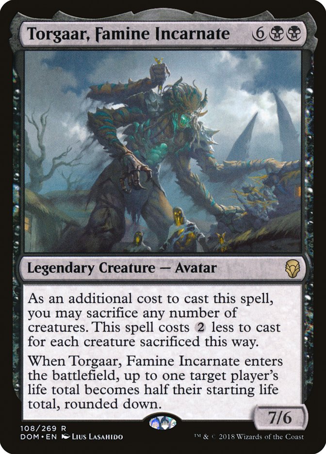 Torgaar, Famine Incarnate (108) [Dominaria]