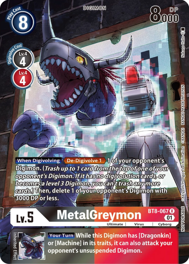 MetalGreymon (25th Special Memorial Pack) (BT8-067 R) [New Awakening]