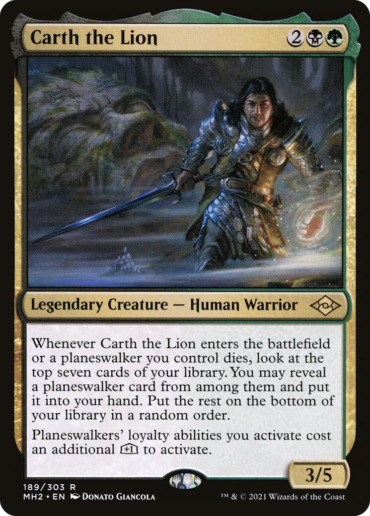 Carth the Lion [Modern Horizons 2]