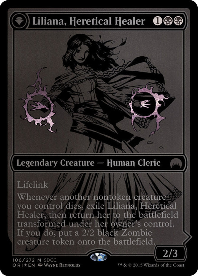 Liliana, Heretical Healer (SDCC 2015 Exclusive) (106) [Media Promos]