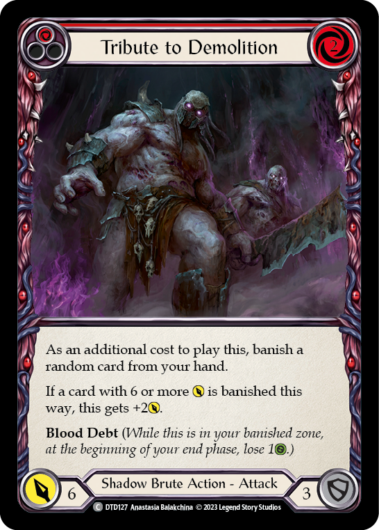 Tribute to Demolition (Red) (DTD127) [Dusk till Dawn]