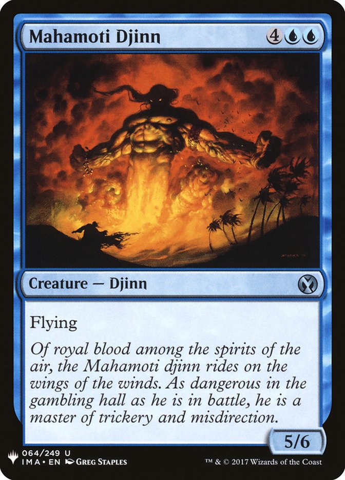 Mahamoti Djinn (64) [The List Reprints]