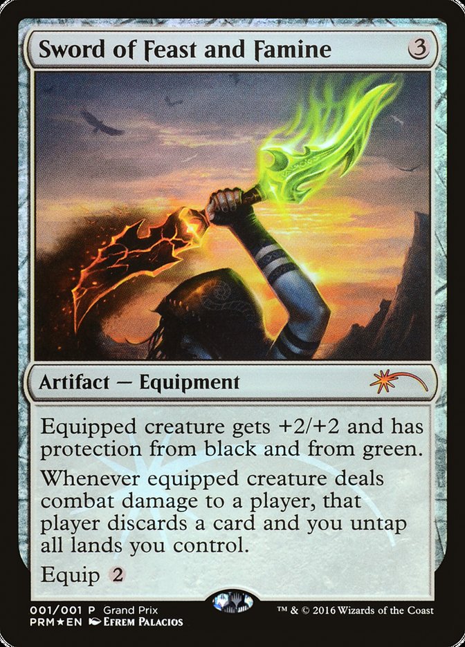 Sword of Feast and Famine (1) [Grand Prix Promos]