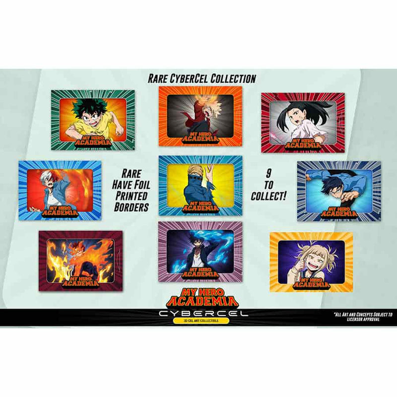 2023 Cybercel My Hero Academia Trading Cards