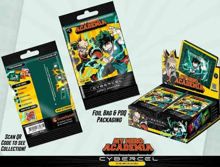 2023 Cybercel My Hero Academia Trading Cards