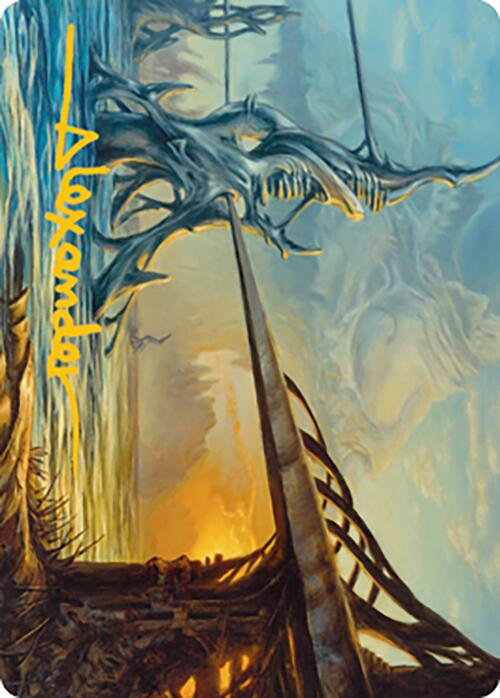 Razortide Bridge Art Card (Gold-Stamped Signature) (76) [Art Series: Modern Horizons 2]