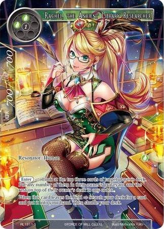 Rachel, the Ancient Library Researcher - RL1811-1 (RL1811-1) [Promo Cards]