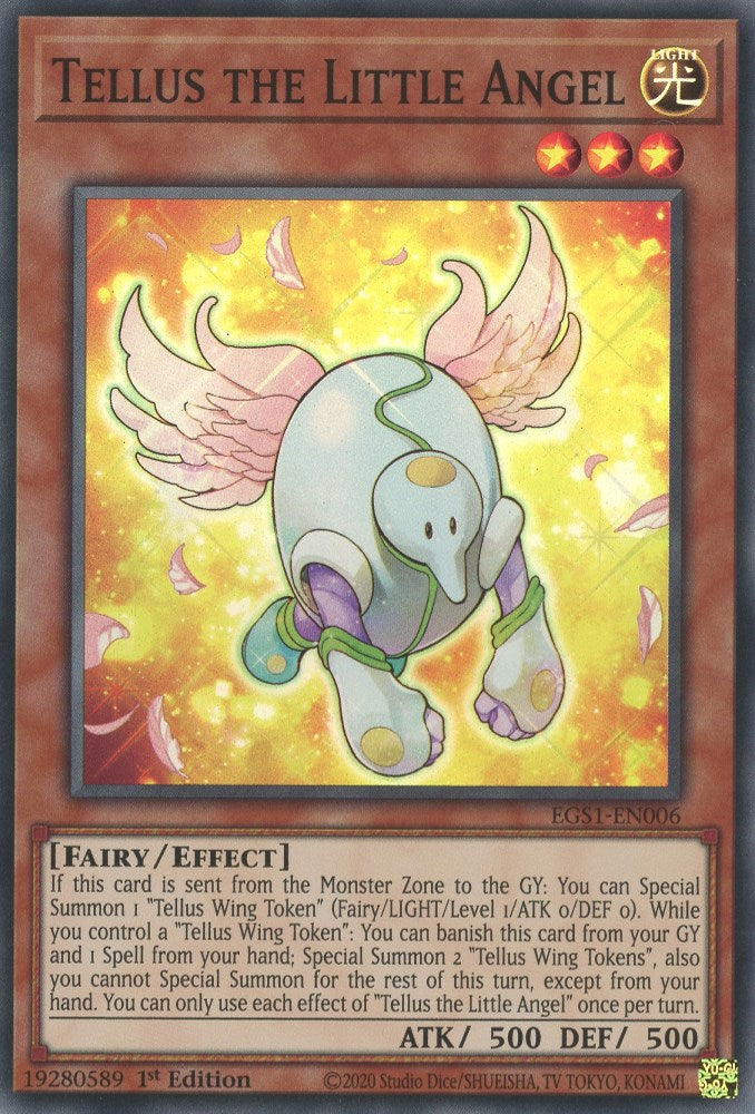 Tellus the Little Angel (EGS1-EN006) [Egyptian God Deck: Slifer the Sky Dragon]