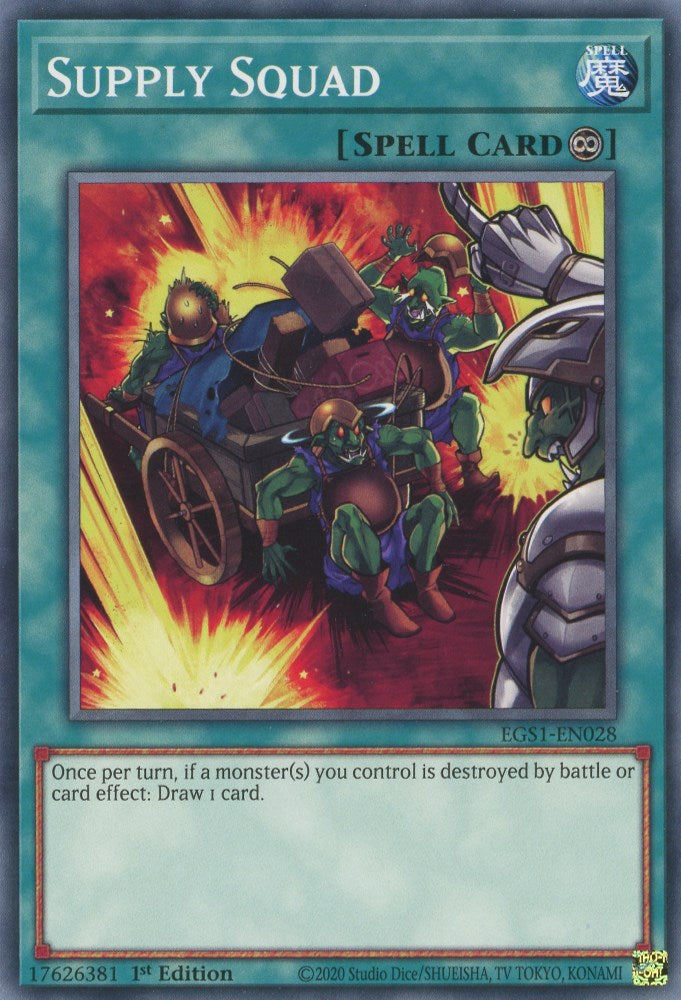 Supply Squad (EGS1-EN028) [Egyptian God Deck: Slifer the Sky Dragon]