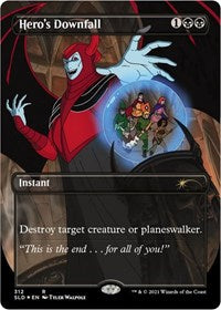 Hero's Downfall (Borderless) [Secret Lair Drop Series]