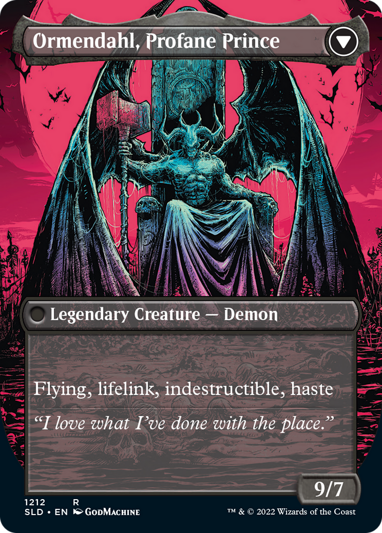 Westvale Abbey (Display Commander) - Thick Stock (1212) [Secret Lair Drop Series]