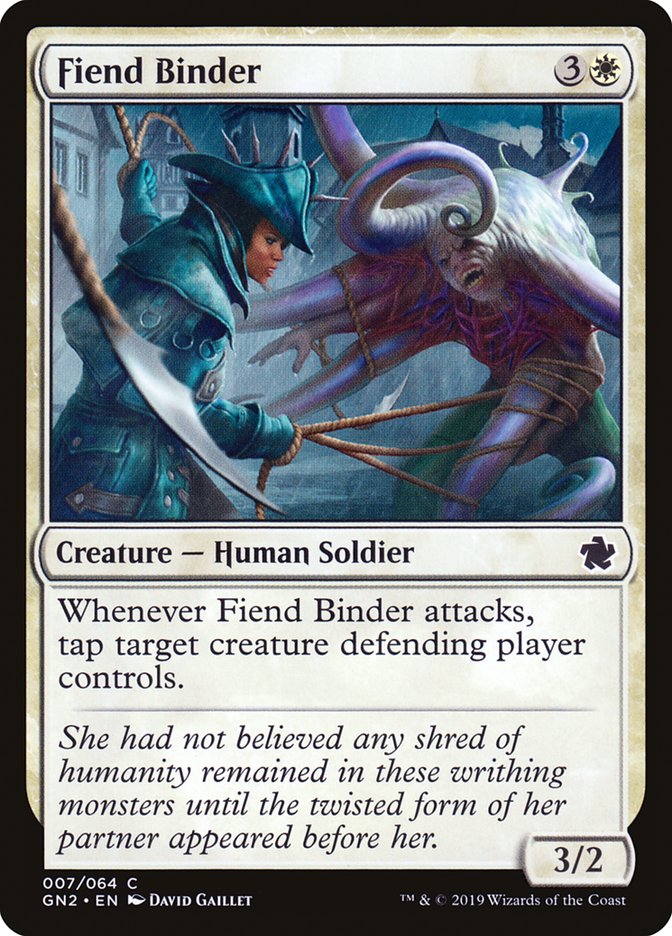 Fiend Binder (7) [Magic Game Night 2019]