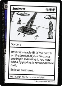 Sunimret (2021 Edition) [Mystery Booster Playtest Cards]