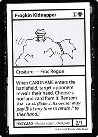 Frogkin Kidnapper (2021 Edition) [Mystery Booster Playtest Cards]