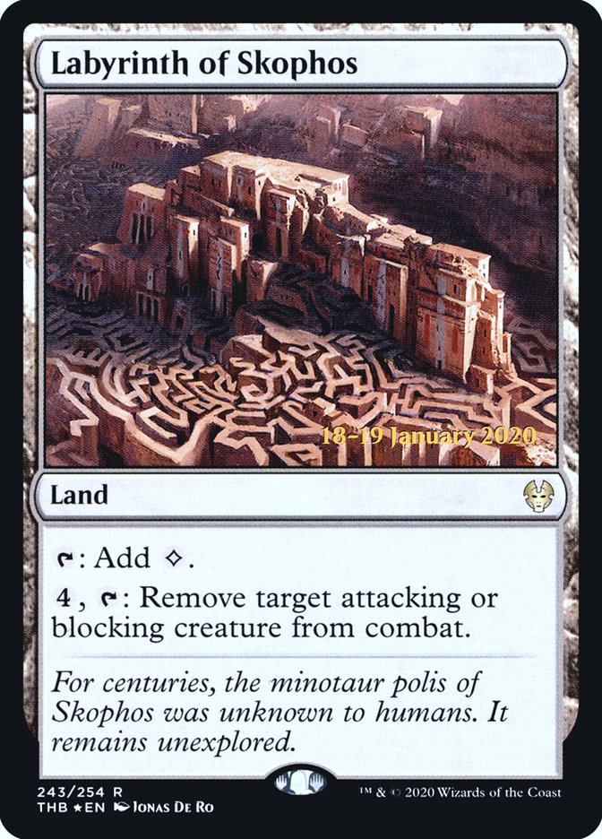 Labyrinth of Skophos (243) [Prerelease Cards]
